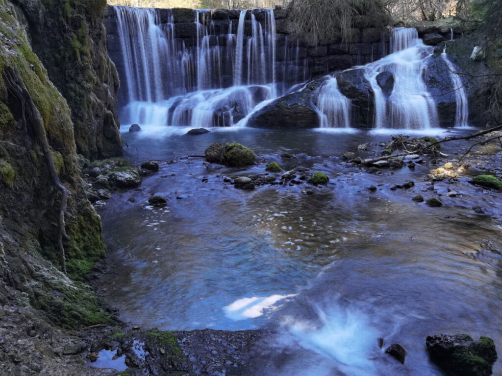 Geratser Wasserfall im Allgäu, nahe Kempten