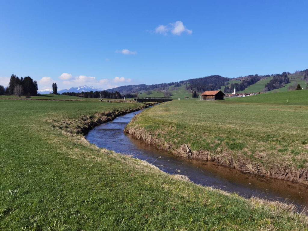 Geratser Wasserfall Wandern - der Kranzegger Bach bildet wenig später den Wasserfall